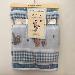 NEW Baby Blanket Lightweight Winnie the Pooh Sports | Pooh Bear Collection